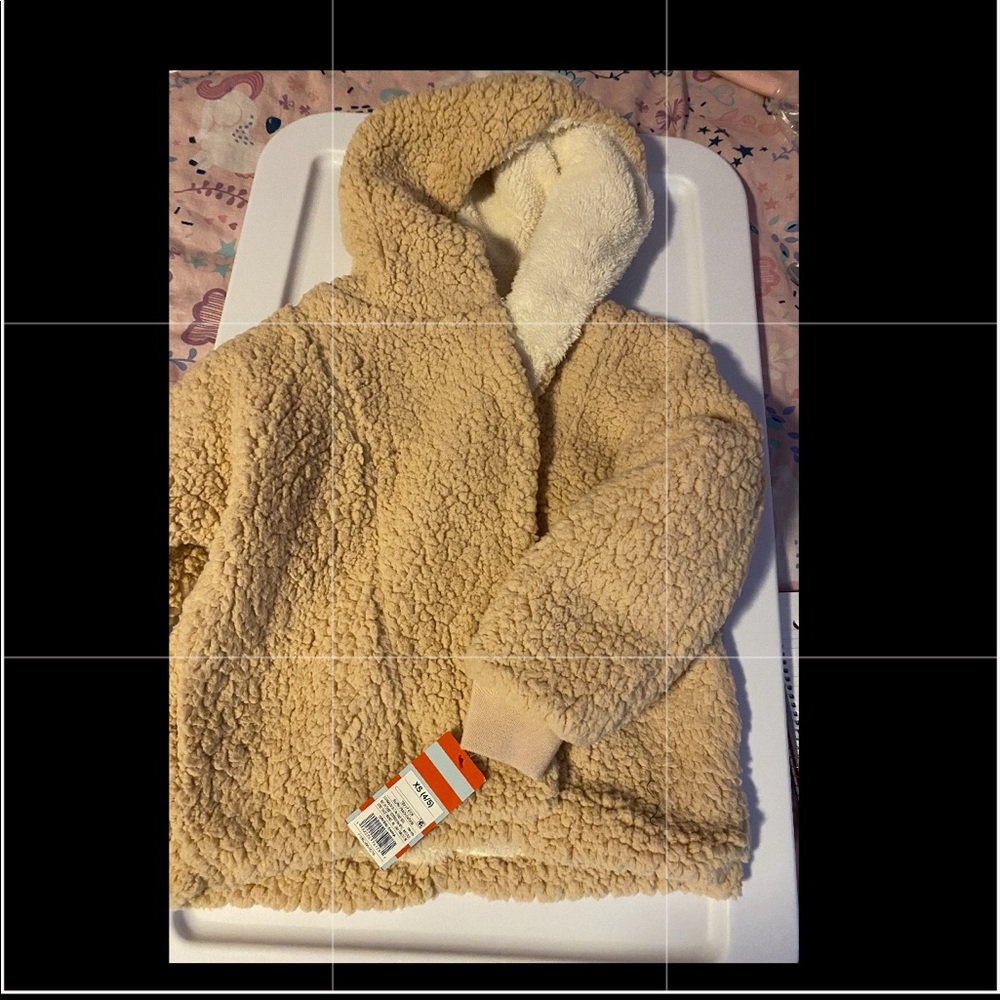New Cat & Jack Sherpa Jacket size 4/5